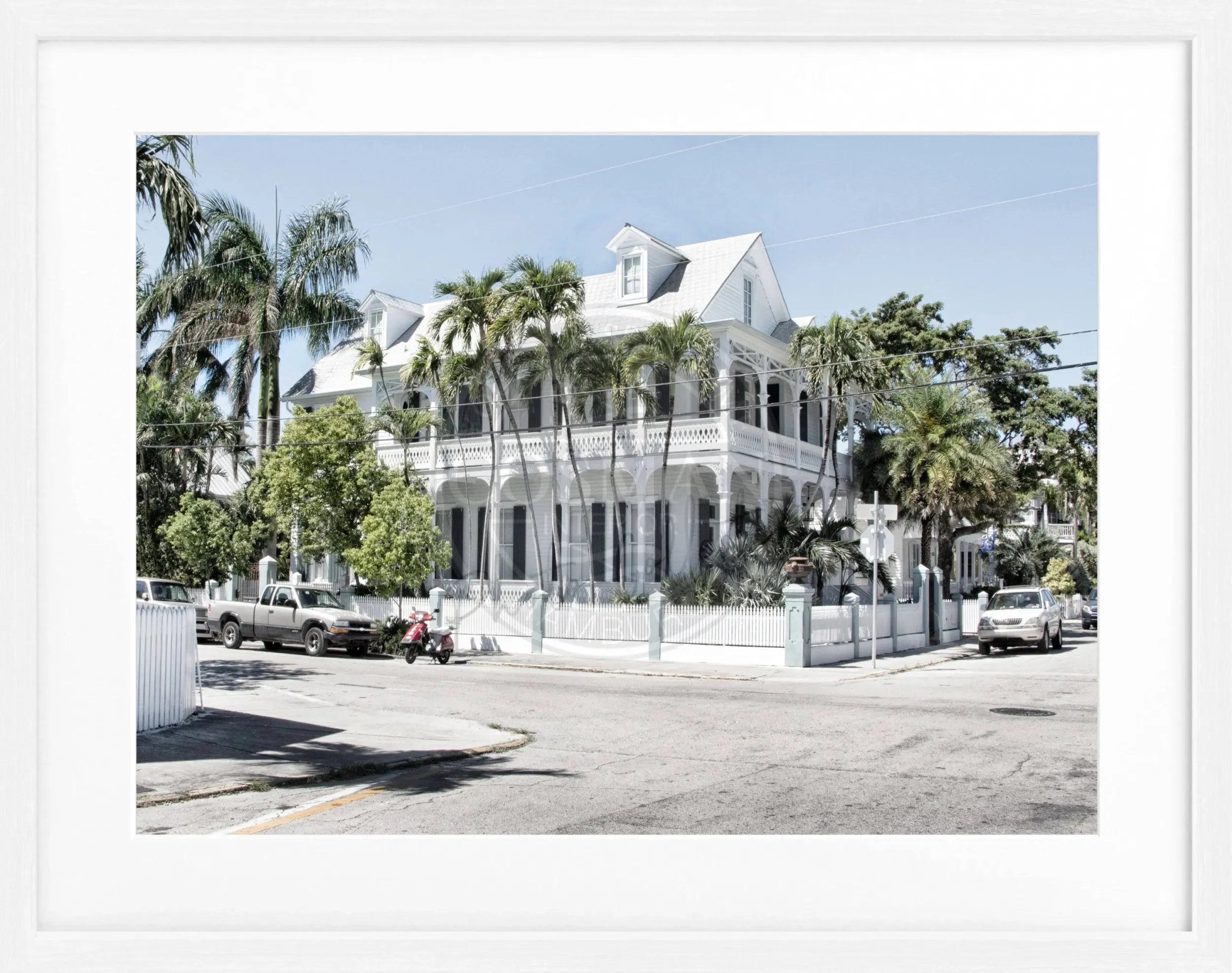 Poster mit Rahmen Florida Key West FL38 by Cosman-Photocollection