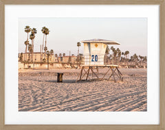 Framed Photography — Huntington Beach Lifeguard | K155