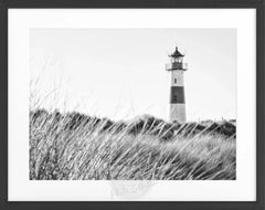 Gerahmte Fotografie Sylt Leuchtturm List | SY71