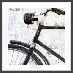 Gerahmte Fotokunst Fahrrad | GM16Q