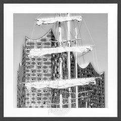 Gerahmte Fotografie Hamburg Hafen | HH06