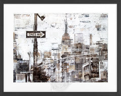 Gerahmte Fotokunst New York One Way | GM72