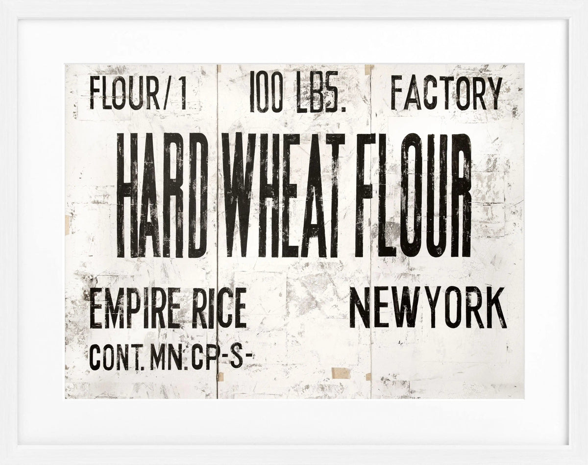 Schwarzer Poster mit Rahmen, New York Wheat Motiv, von Cosman-Photocollection, 31x25 cm, stilvolle Wanddekoration