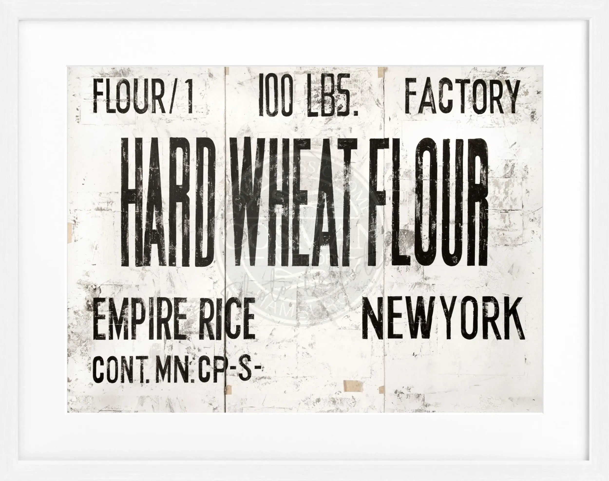 Schwarzer Poster mit Rahmen, New York Wheat Motiv, von Cosman-Photocollection, 31x25 cm, stilvolle Wanddekoration