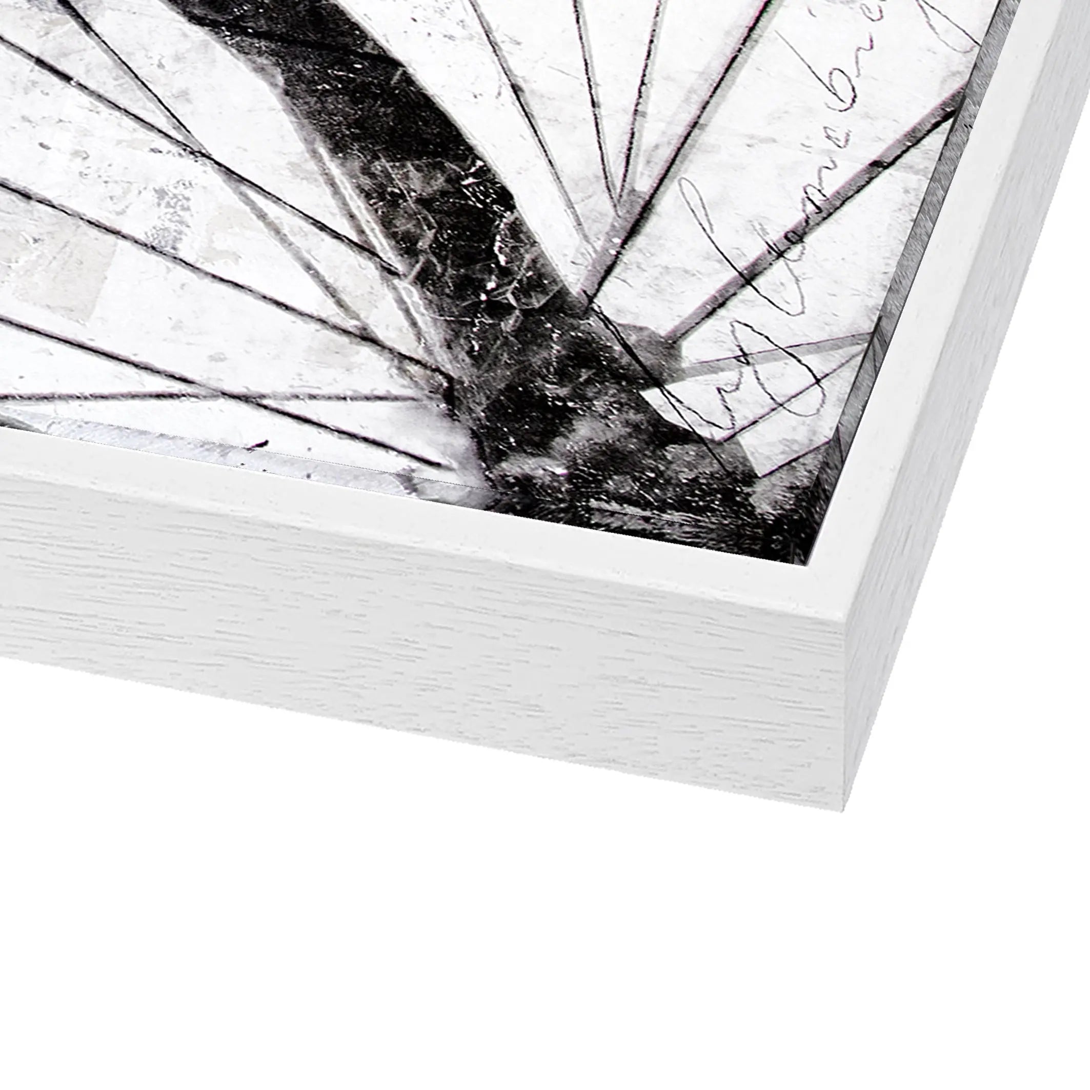 Wandbild GM16Q ’Fahrrad’ von Cosman-Photocollection, Druck auf Leinwand mit Schattenfuge, 84x84 cm, Fahrradmotiv in Schwarz
