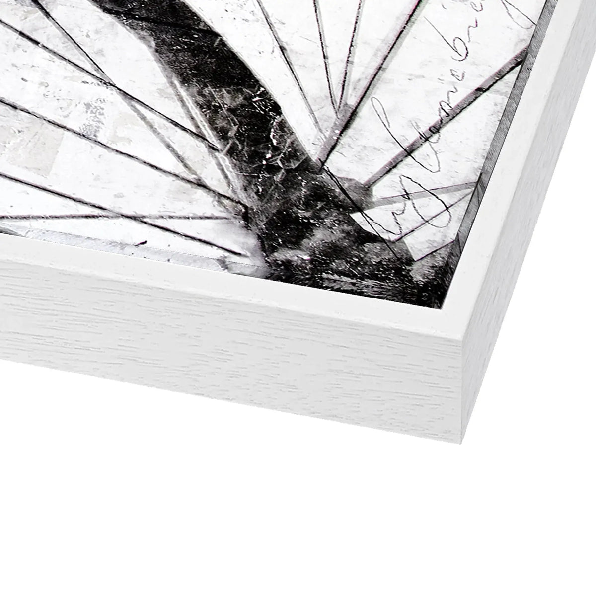 Wandbild GM16Q ’Fahrrad’ von Cosman-Photocollection, Druck auf Leinwand mit Schattenfuge, schwarzes Fahrrad, 84x84 cm