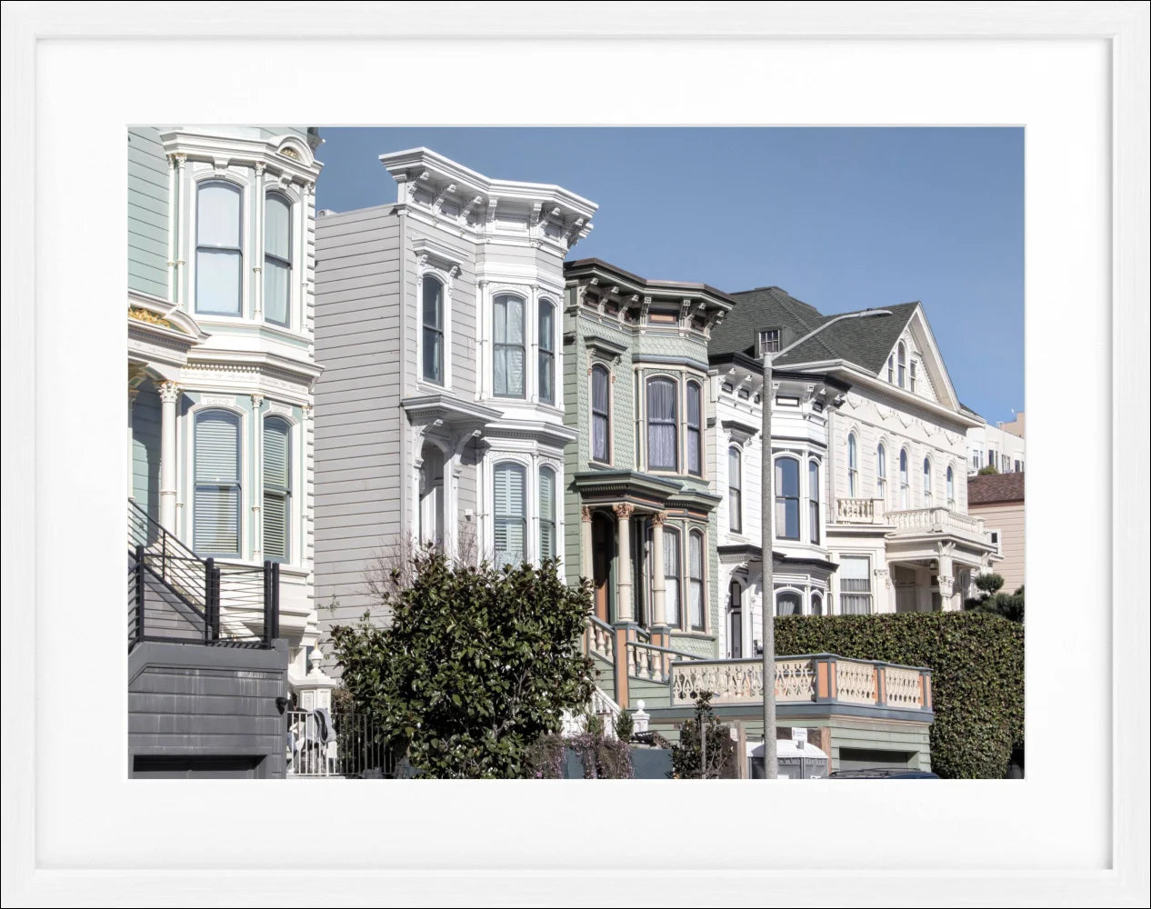 Poster ’Alamo Square’ San Francisco SF26 - Wandbilder