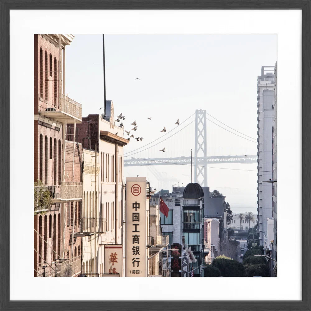 Poster ’Bay Bridge’ San Francisco SF06Q - Wandbilder