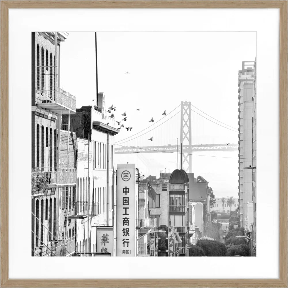 Poster ’Bay Bridge’ San Francisco SF06Q - Wandbilder