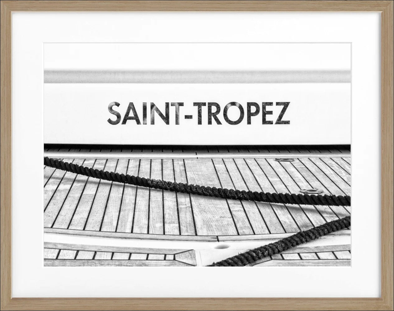 Poster ’Boot’ Saint Tropez ST09 - Wandbilder