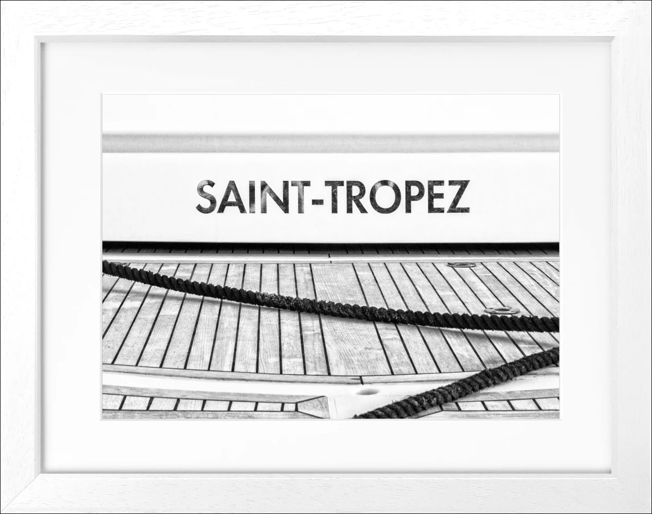 Poster ’Boot’ Saint Tropez ST09 - Wandbilder