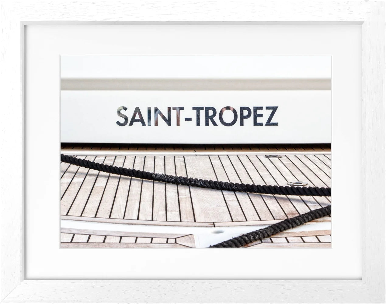 Poster ’Boot’ Saint Tropez ST09 - Wandbilder