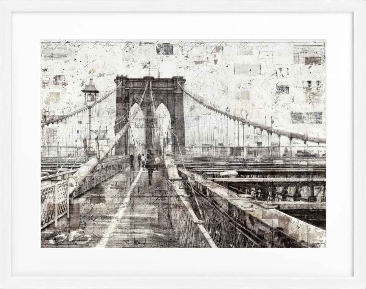 Poster Brooklyn Bridge GM02 - Wandbilder