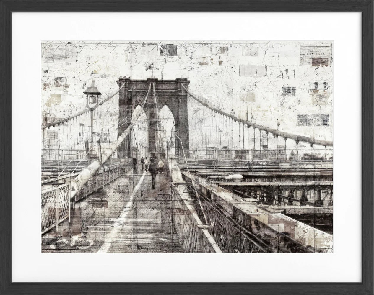 Poster Brooklyn Bridge GM02 - Wandbilder