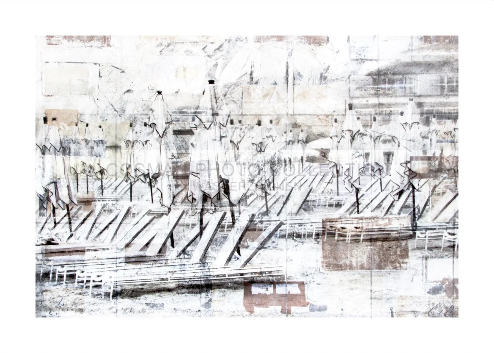 Poster / Druck ’Beach’ Hamptons Long Island GM76