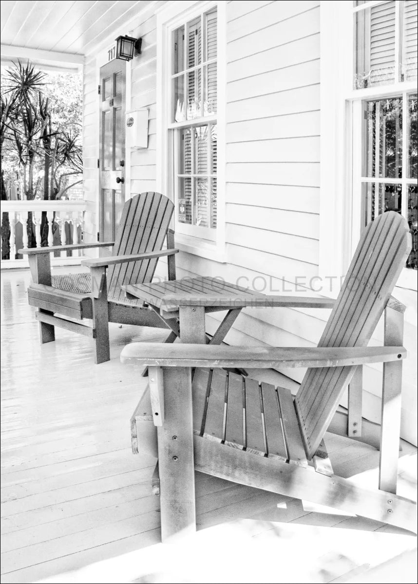 Poster / Druck Florida Key West ’Deckchair’ FL44