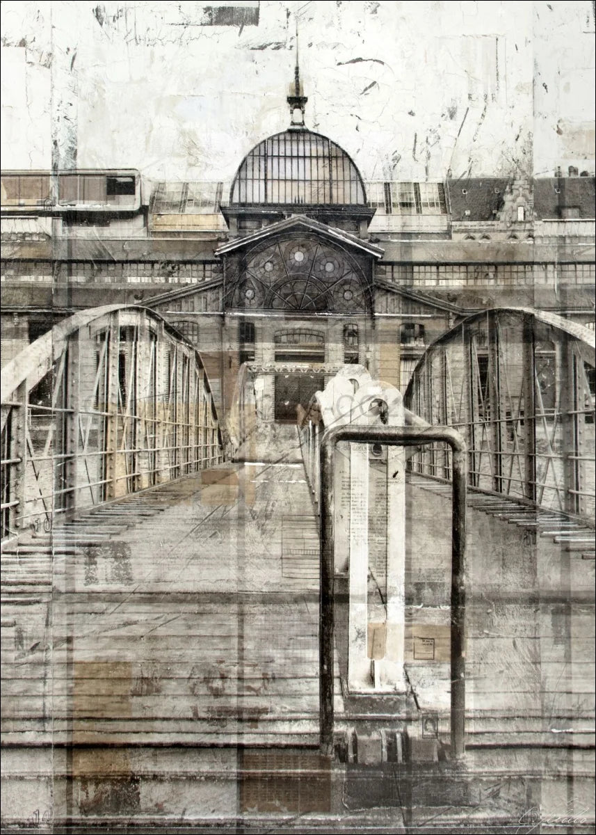 Poster / Druck Hamburg ’Fischmarkt’ GM04A - Wandbilder