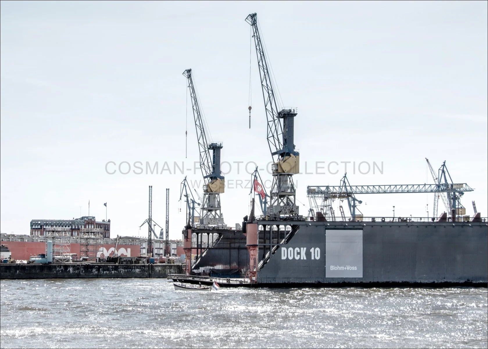 Poster / Druck Hamburg Hafen ’Dock 10’ HH34 - Wandbilder