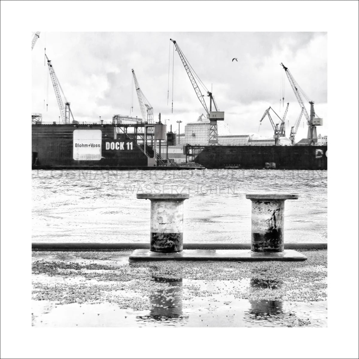 Poster / Druck Hamburg Hafen ’Dock 11’ HH05KQ - Wandbilder