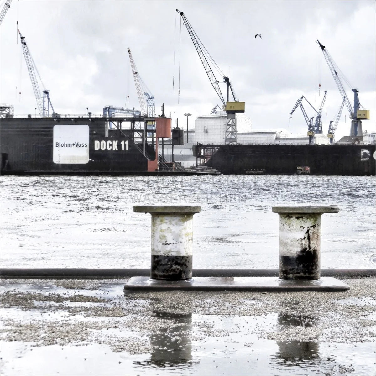 Poster / Druck Hamburg Hafen ’Dock 11’ HH05KQ - Wandbilder