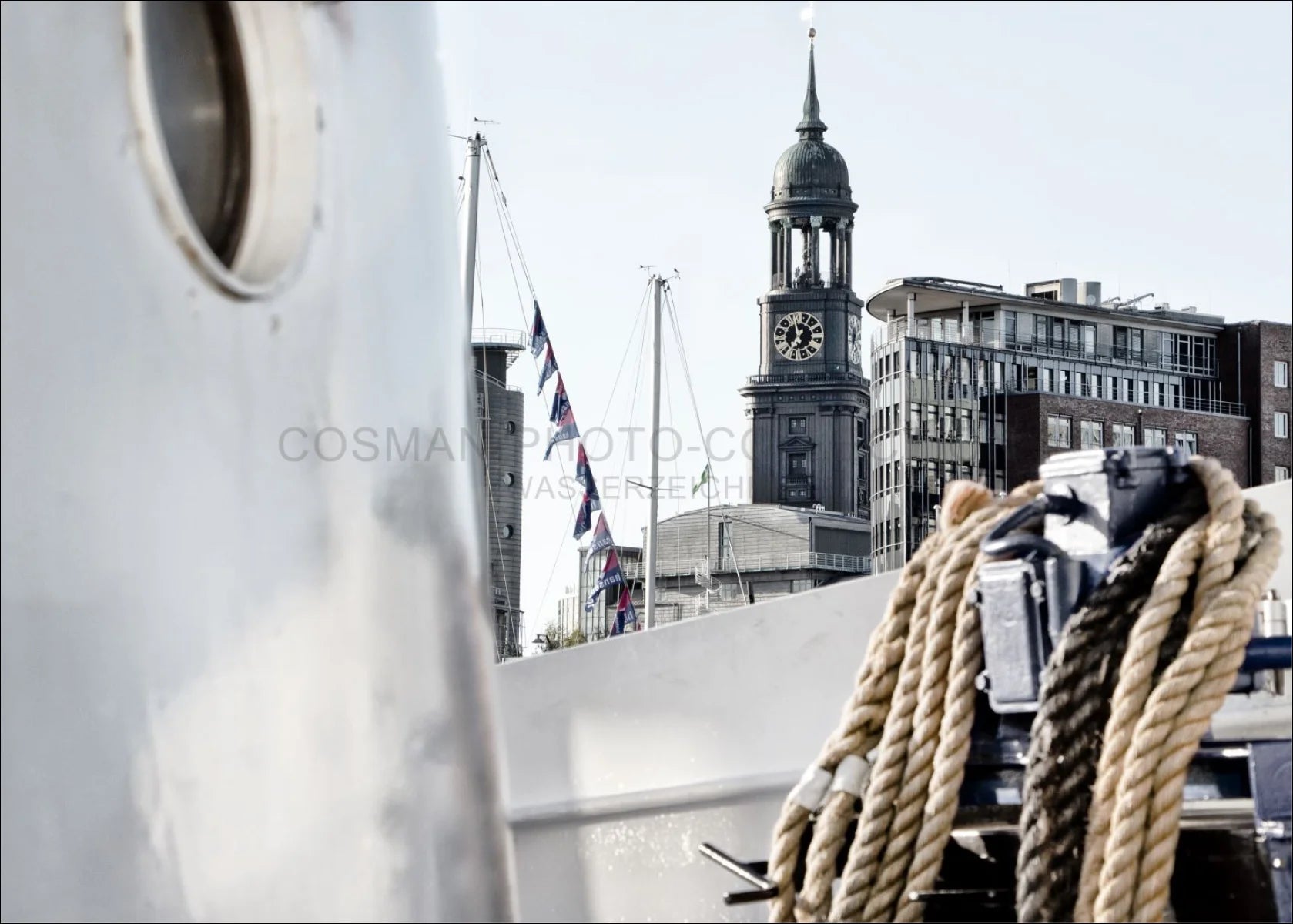 Poster / Druck Hamburg ’Michel’ HH19 - Wandbilder