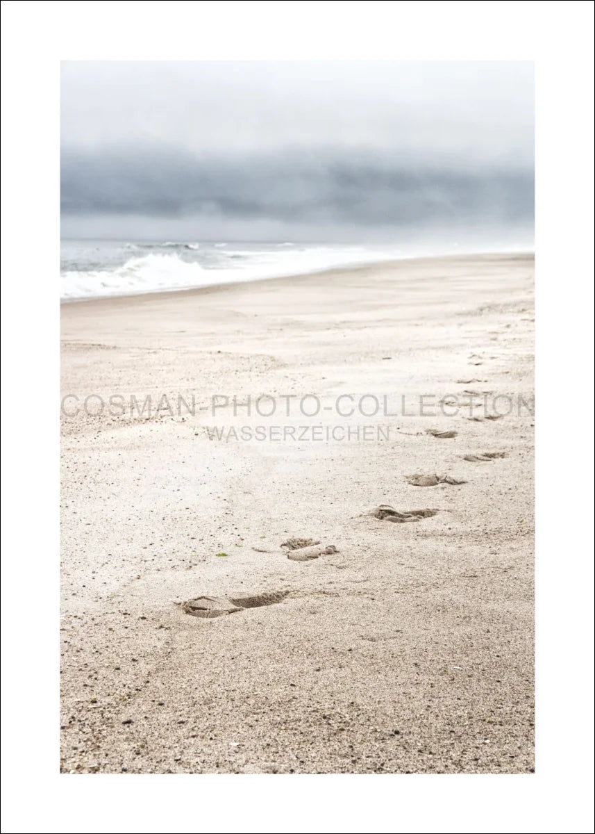 Poster / Druck Hamptons Long Island ’Beach’ HM16