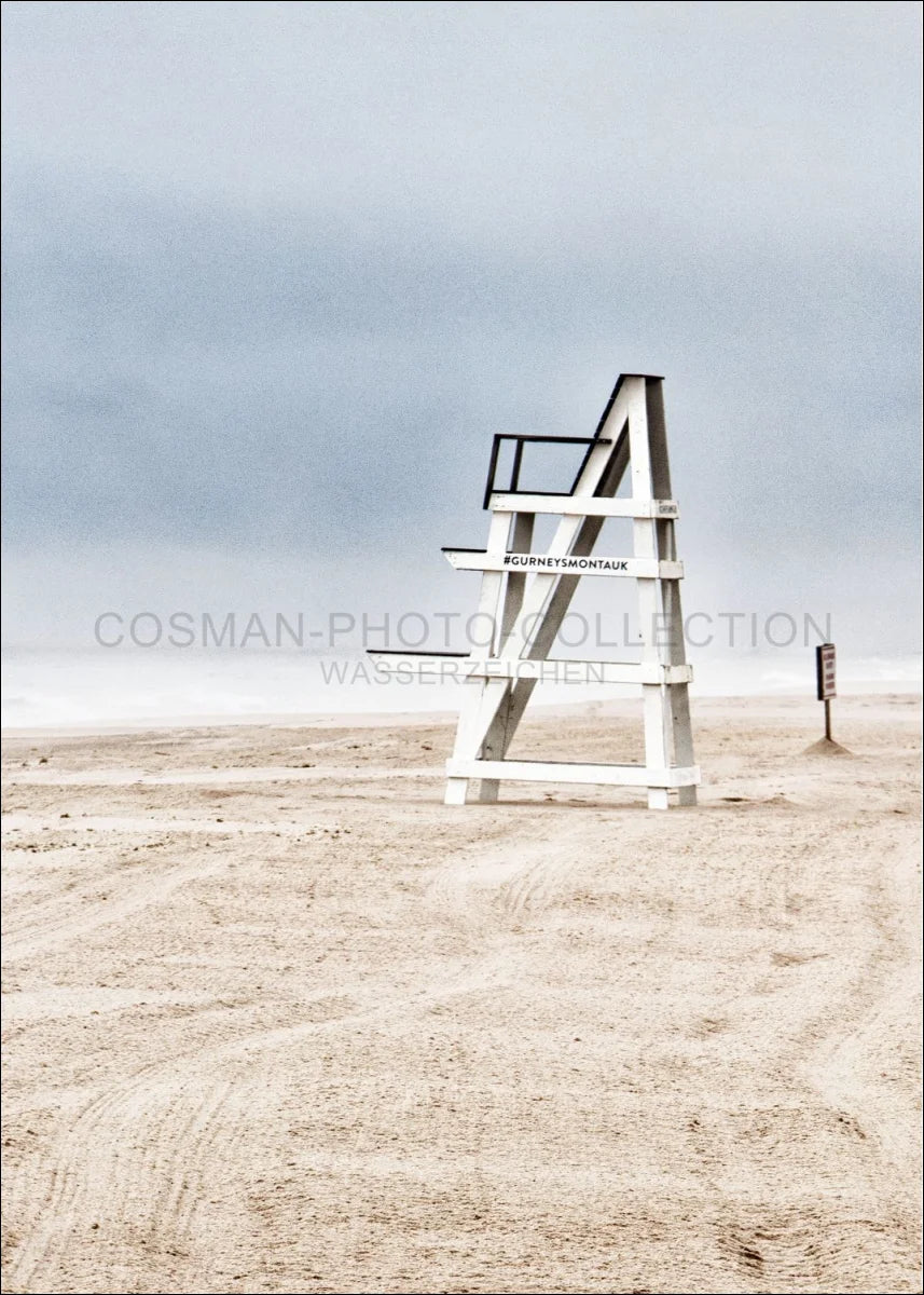 Poster / Druck Hamptons Long Island ’Beach’ HM27