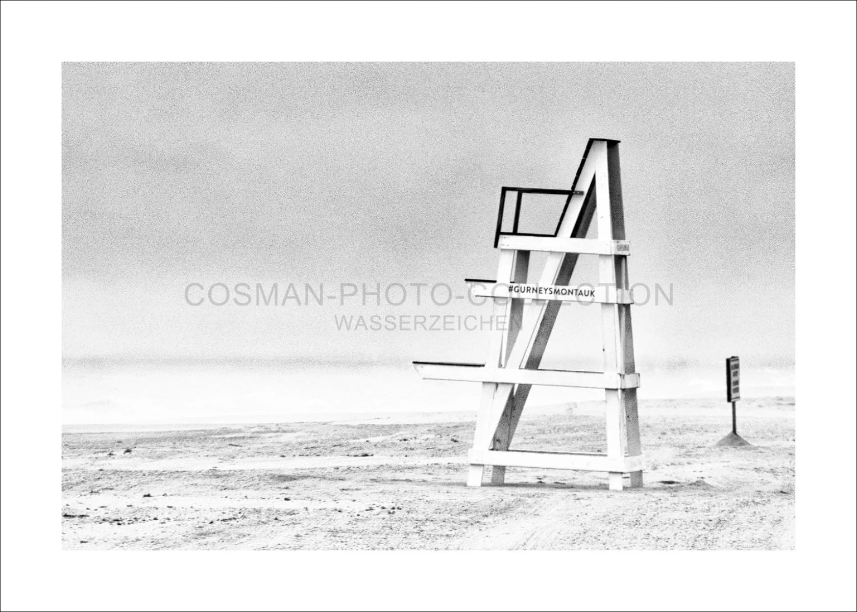 Poster / Druck Hamptons Long Island ’Beach’ HM27A