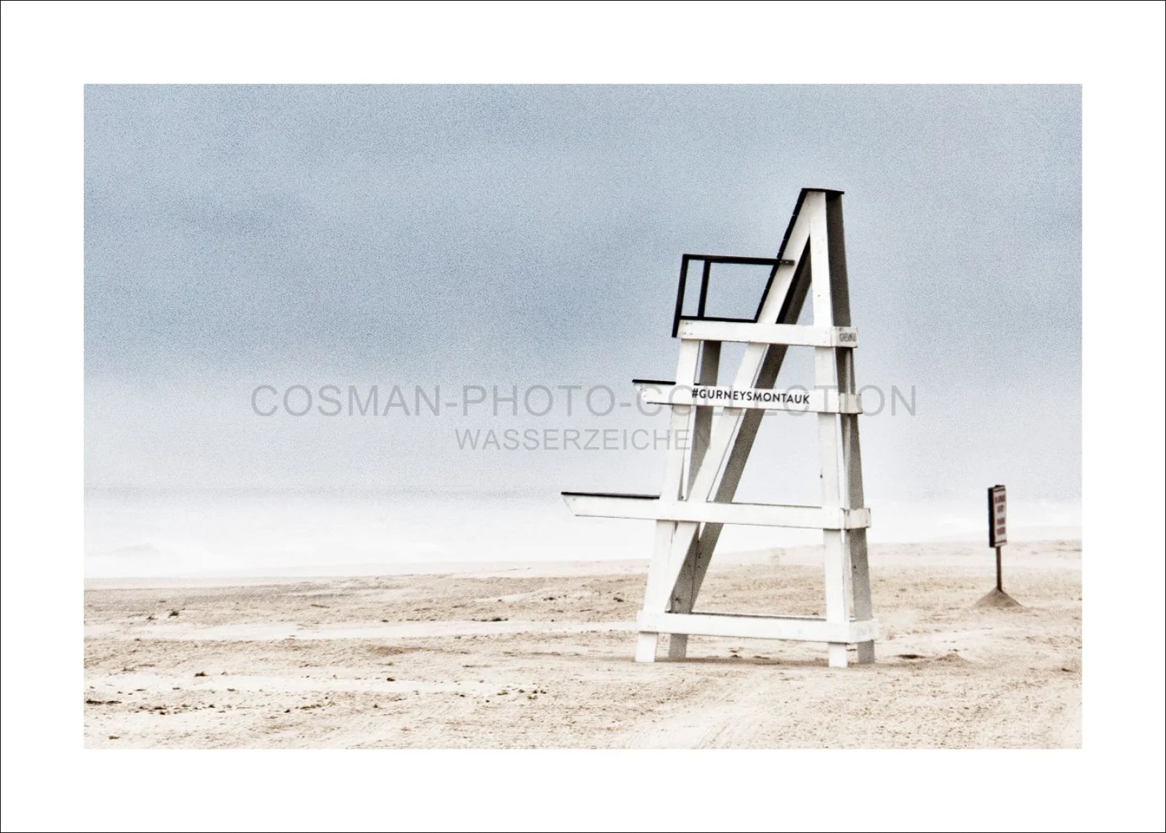 Poster / Druck Hamptons Long Island ’Beach’ HM27A