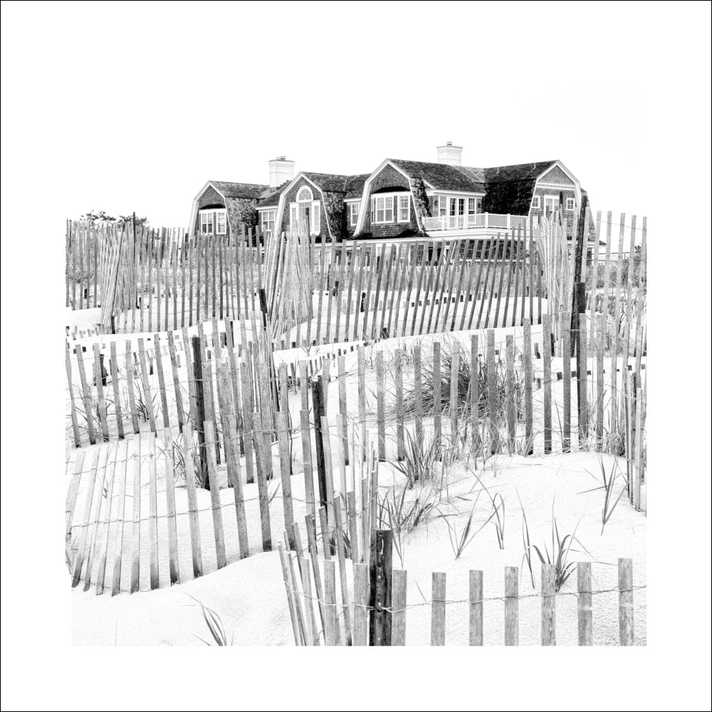 Póster / Impresión Hamptons Long Island 'Beach House' HM15Q