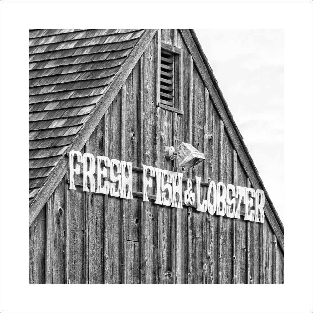 Póster / Impresión Hamptons Long Island 'Pescado fresco' HM33Q