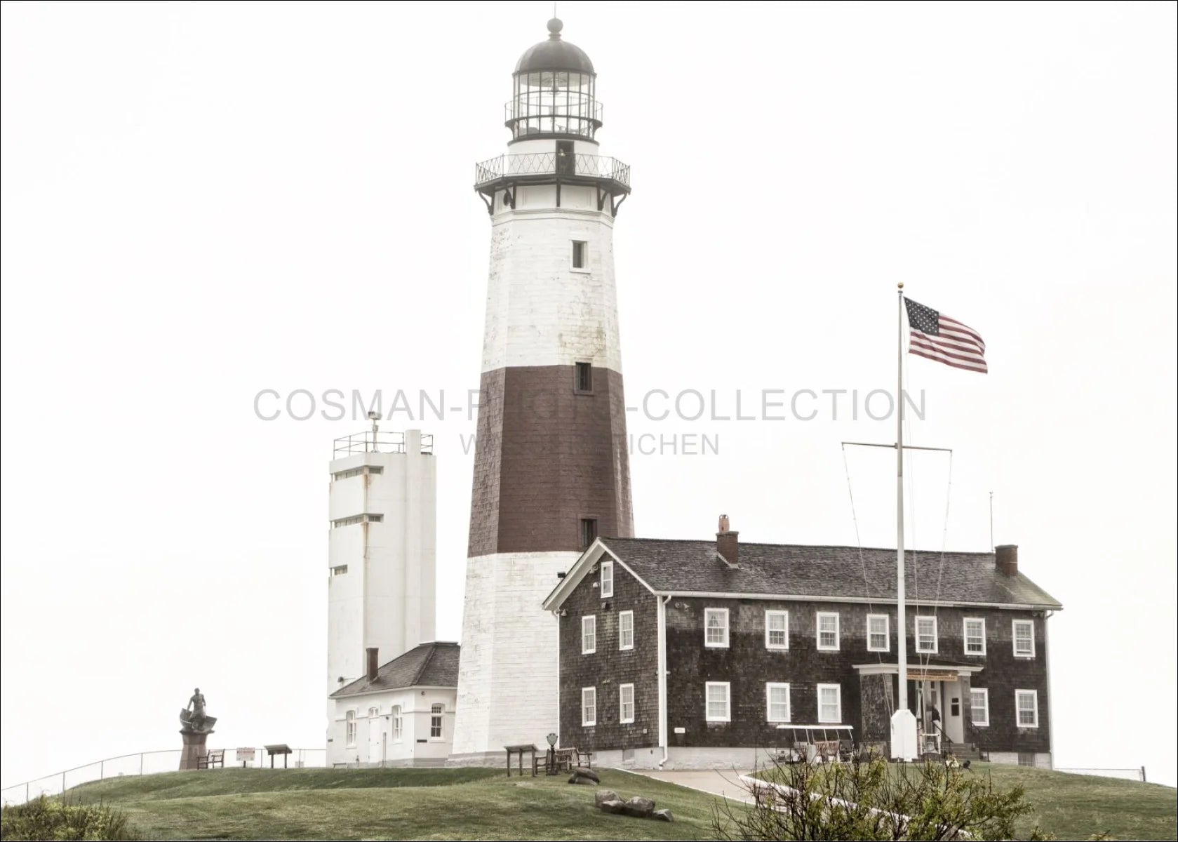 Poster / Druck Hamptons Montauk ’Lighthouse’ HM23