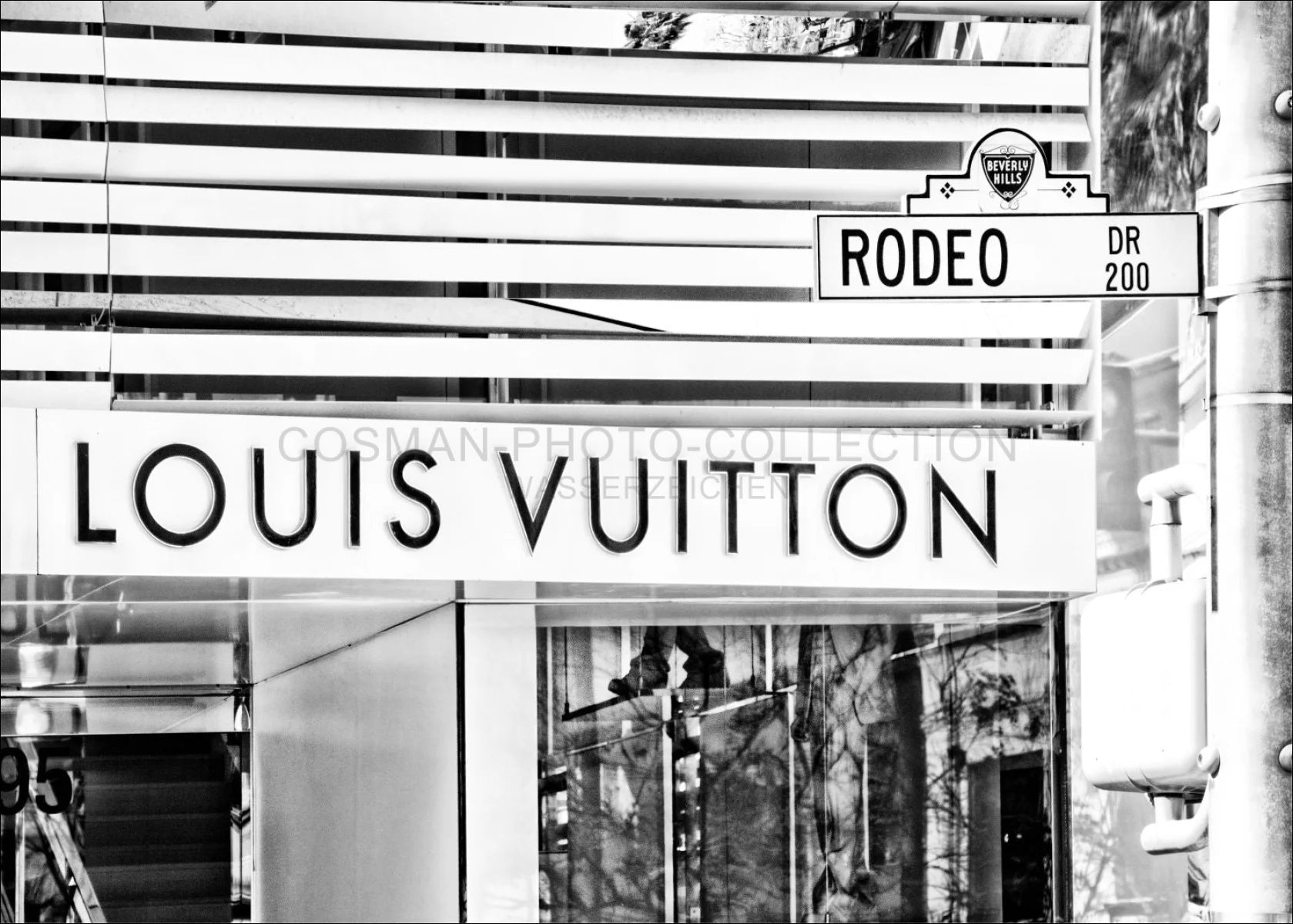Poster / Druck Kalifornien Beverly Hills ’Louis Vuitton’