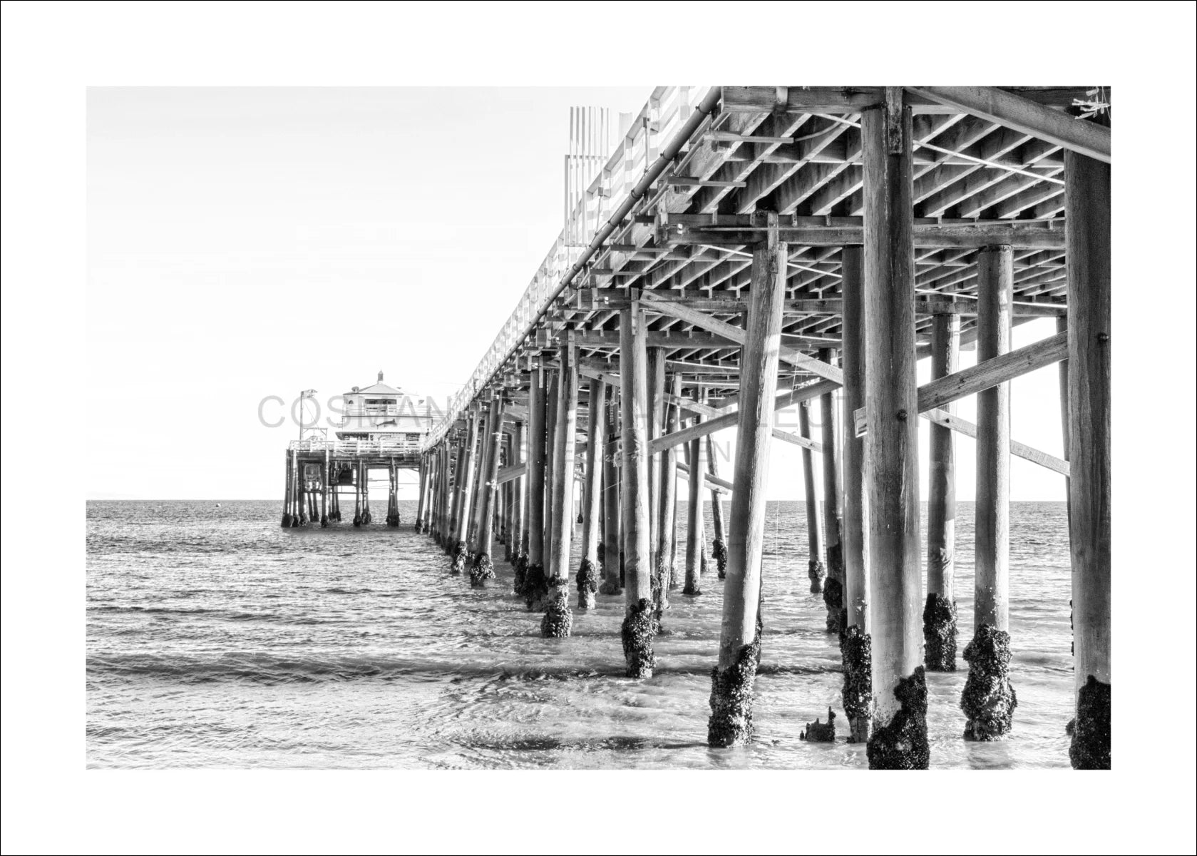 Poster / Druck Kalifornien Malibu Beach ’Pier’ K91
