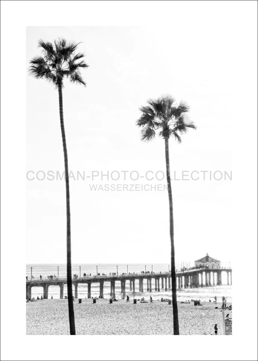 Poster / Druck Kalifornien Manhattan Beach K186 - Wandbilder