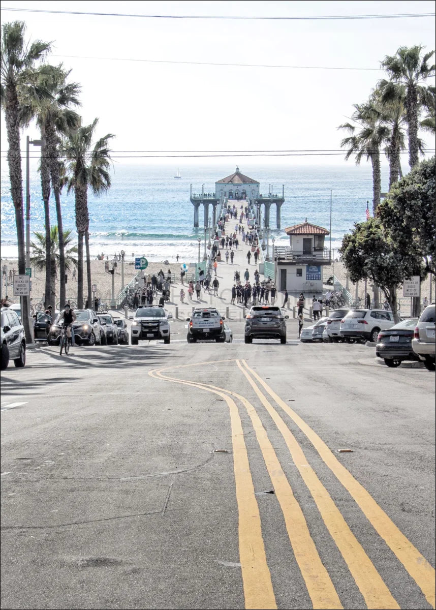 Poster / Druck Kalifornien Manhattan Beach K194 - Wandbilder