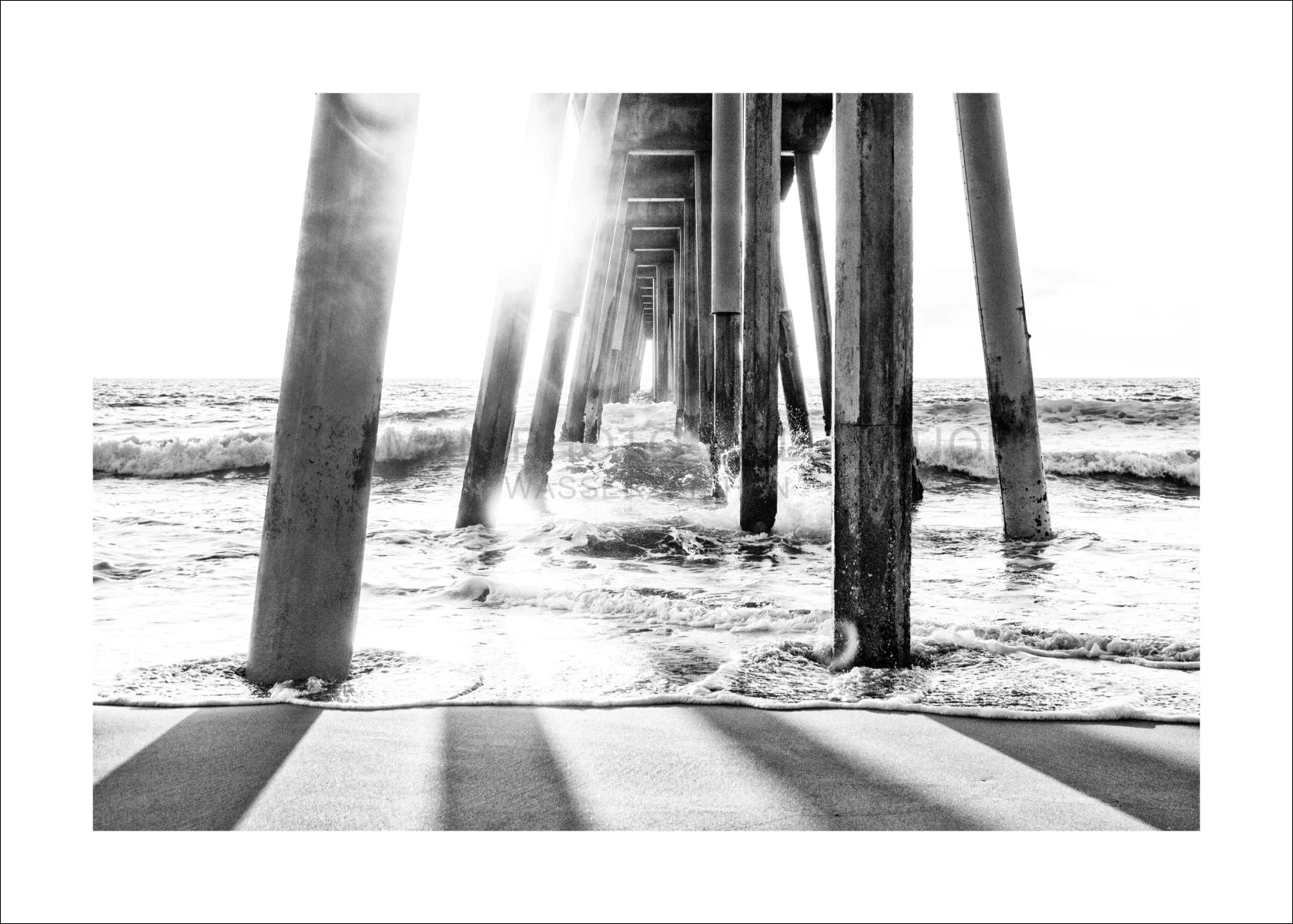 Poster / Druck Kalifornien ’Pier’ K166 - Wandbilder