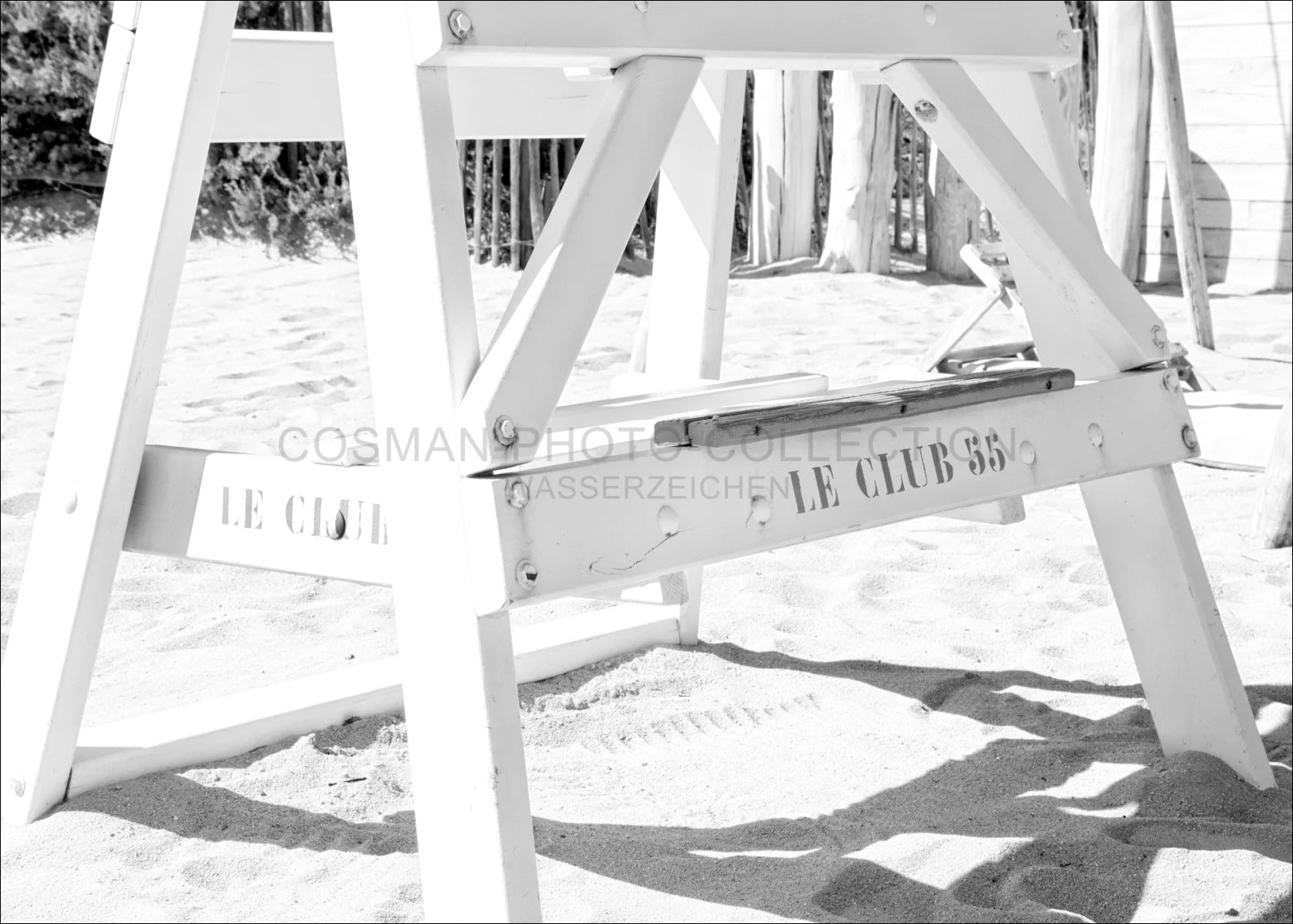 Poster / Druck ’Le Club 55’ Saint Tropez ST31 - Wandbilder