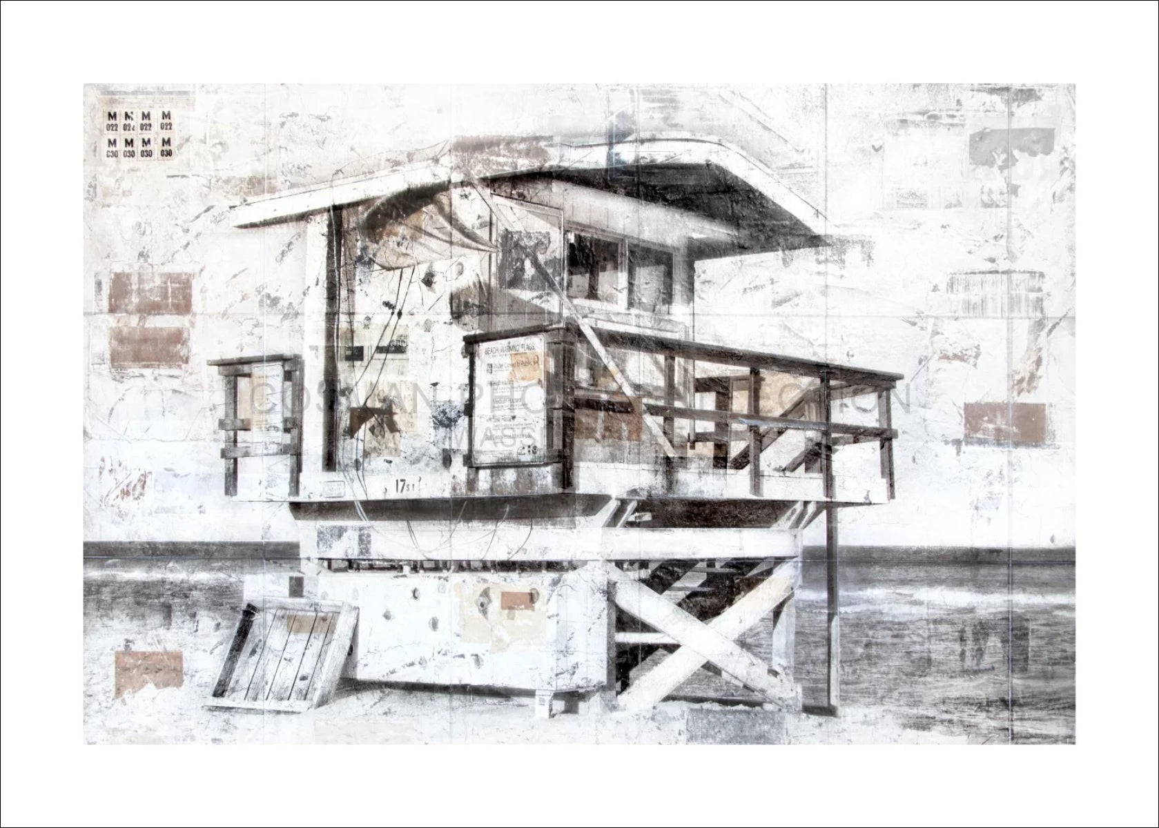 Poster / Druck ’Lifeguard’ Florida Miami Beach GM78