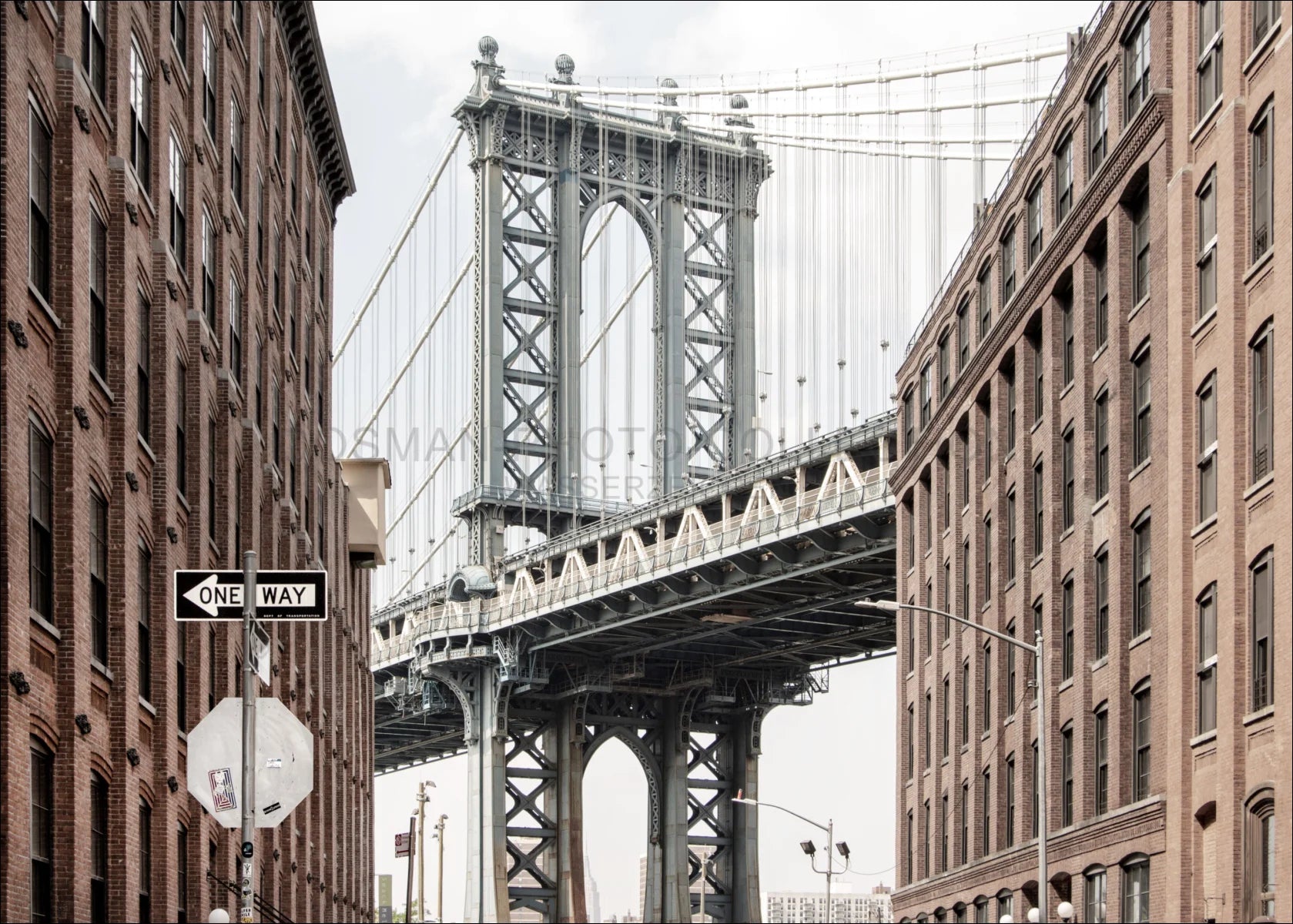 Poster / Druck New York ’Manhattan Bridge’ NY113