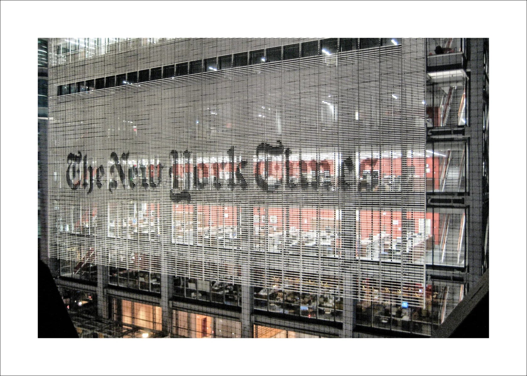 Poster / Druck New York ’Times’ NY98 - Wandbilder