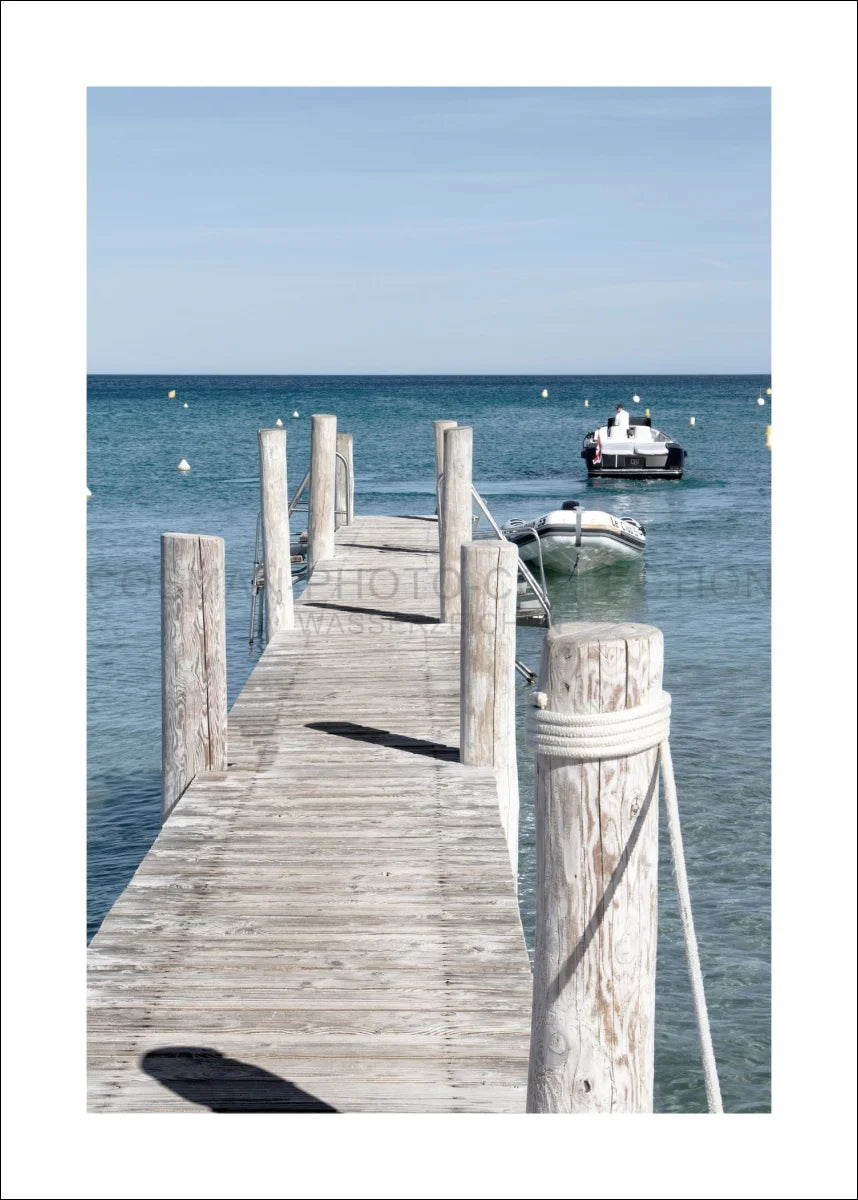 Poster / Druck ’Steg Le Club 55’ Saint Tropez ST38