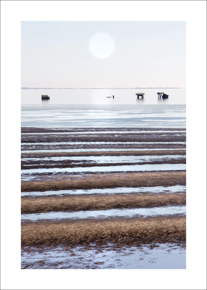 Poster / Druck Sylt ’Wattenmeer’ SY72 - Wandbilder