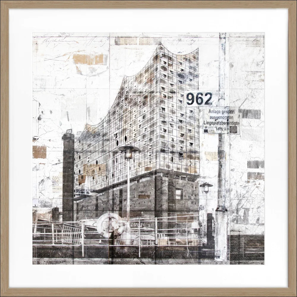Skyline Wandbild Elbphilharmonie