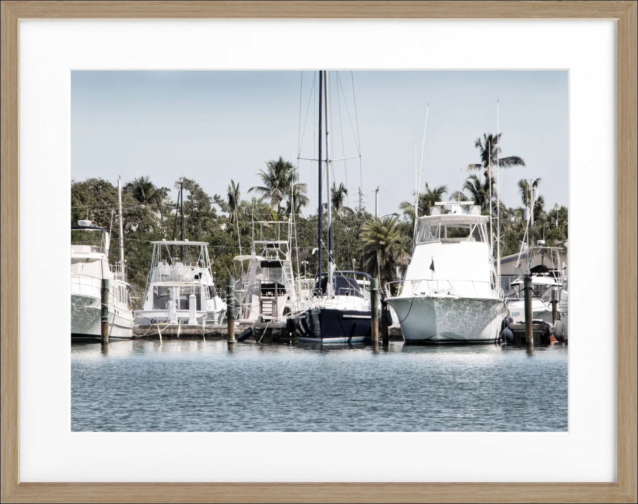 Poster Florida Key West ’Boat’ FL12 - Wandbilder