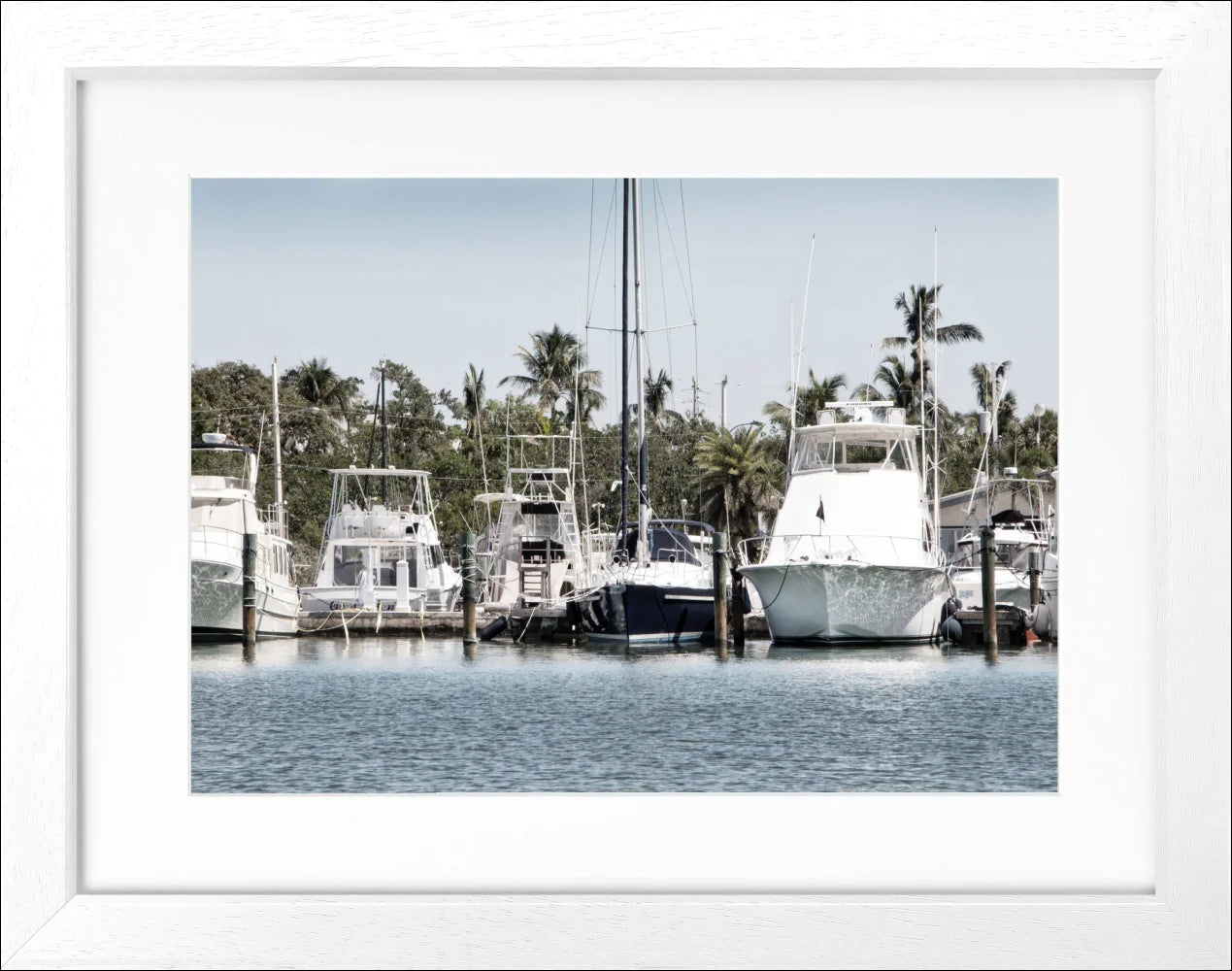 Poster Florida Key West ’Boat’ FL12 - Wandbilder