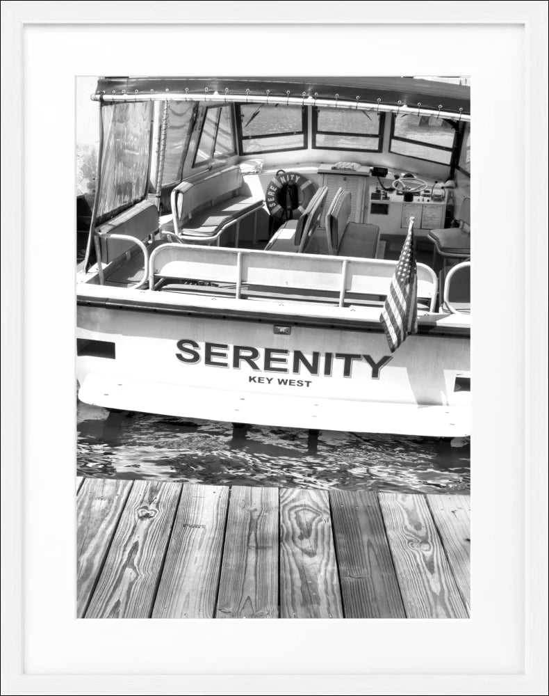 Poster Florida Key West ’Boat’ FL25 - Wandbilder