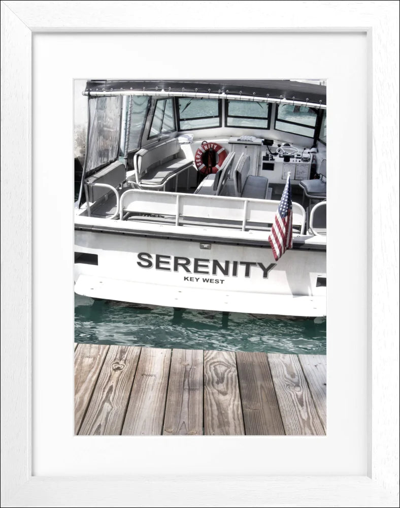 Poster Florida Key West ’Boat’ FL25 - Wandbilder