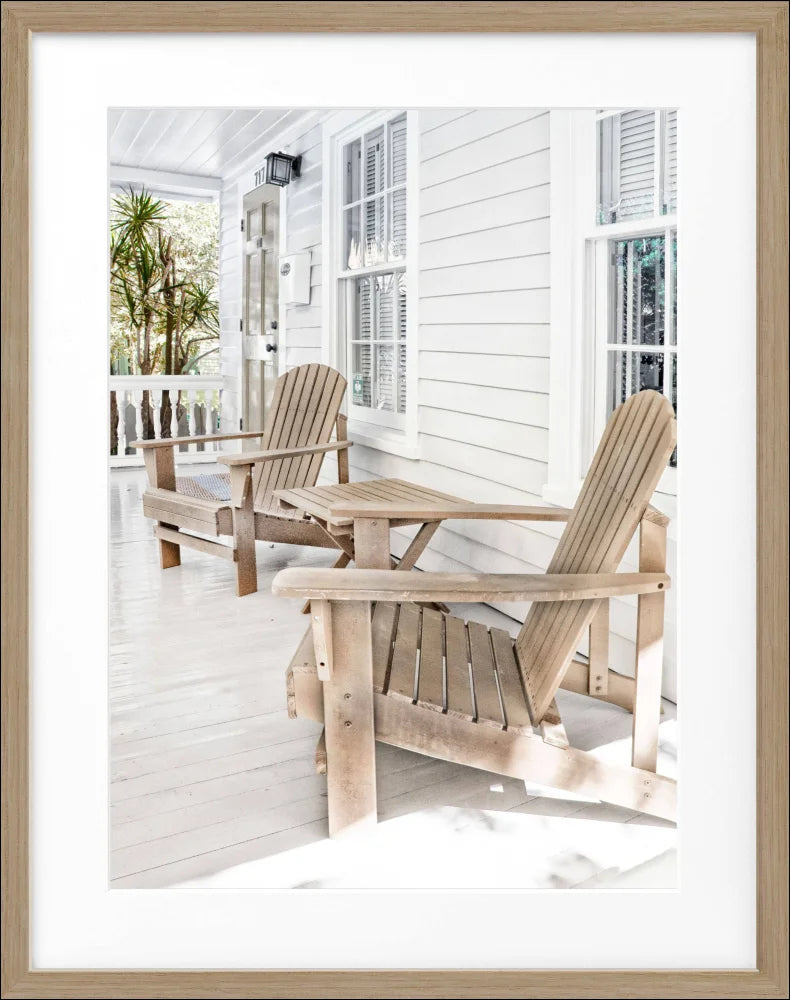 Poster Florida Key West ’Deckchair’ FL44 - Wandbilder