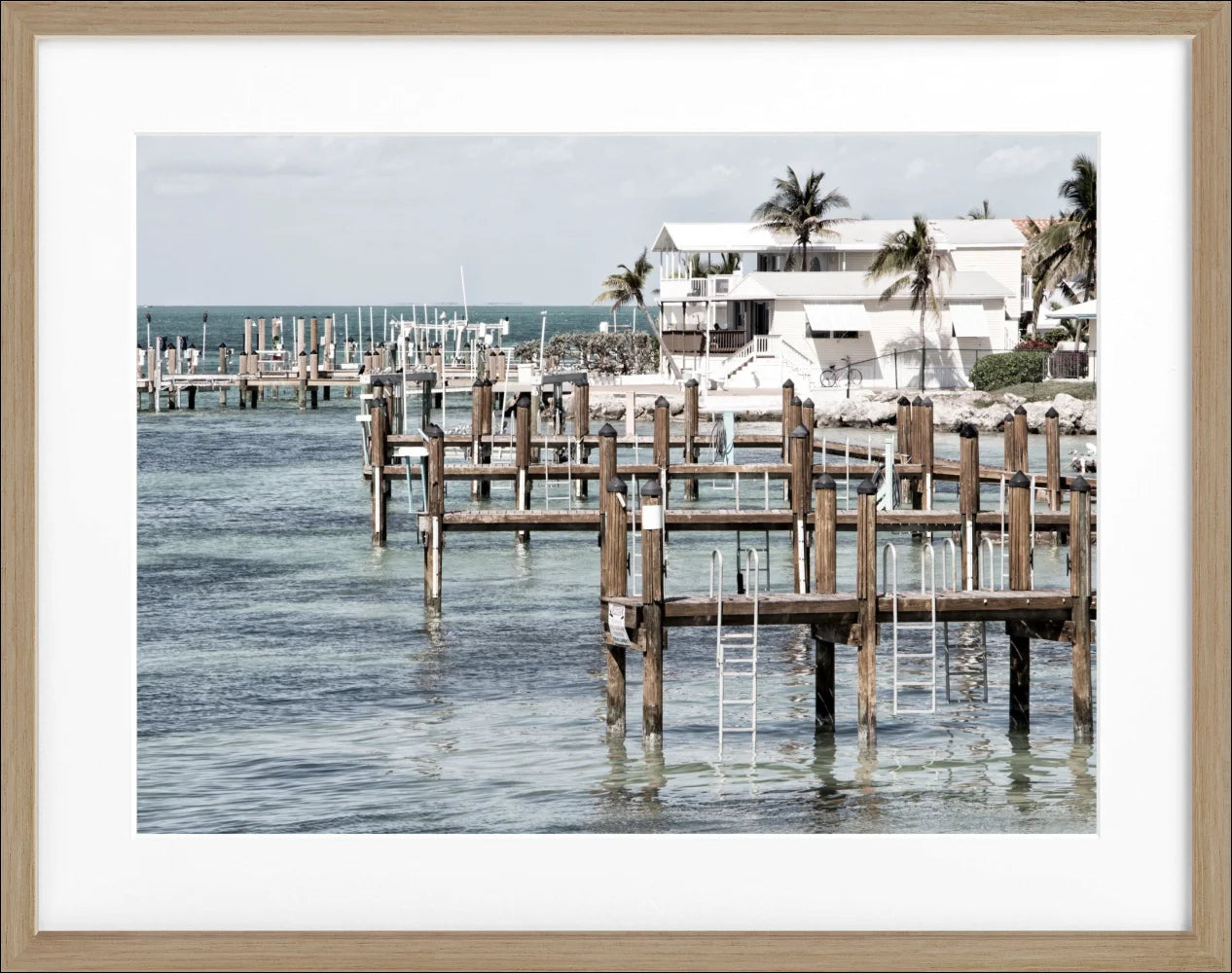 Poster Florida Keys ’Beach House’ FL04 - Wandbilder
